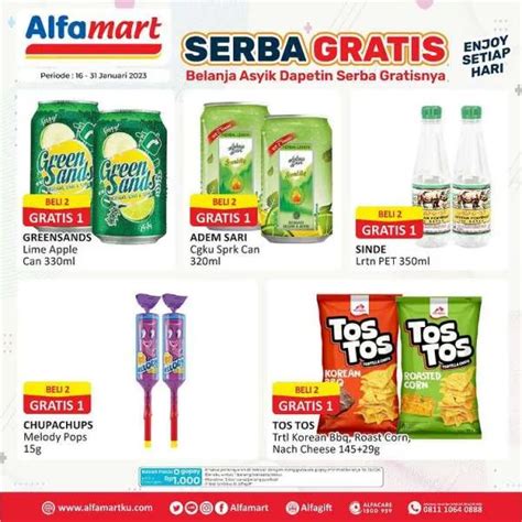 Hari Terakhir Promo Alfamart Serba Gratis 31 1 Banyak Produk Beli 2