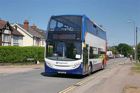 Stagecoach Cambus Ex Norfolk Green ADL Enviro 400 10055 SN Flickr