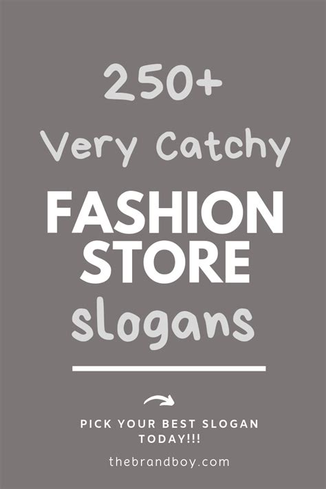 150 Catchy Fashion Slogans And Good Taglines Artofit