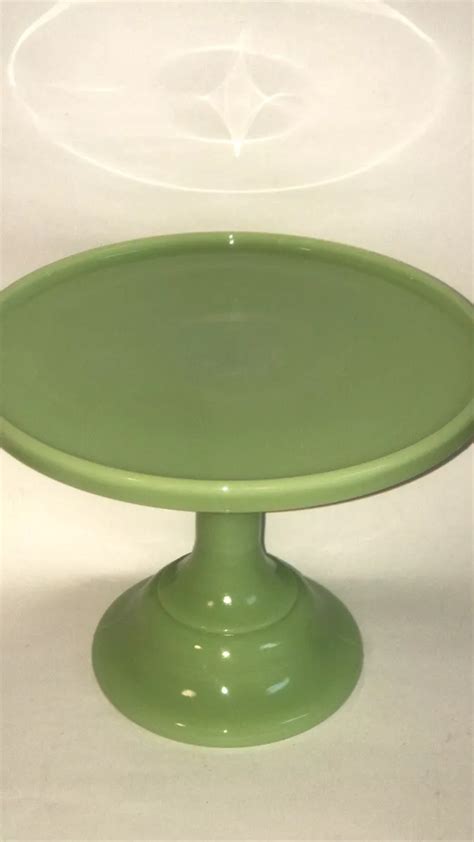 Jadeite Cake Stand