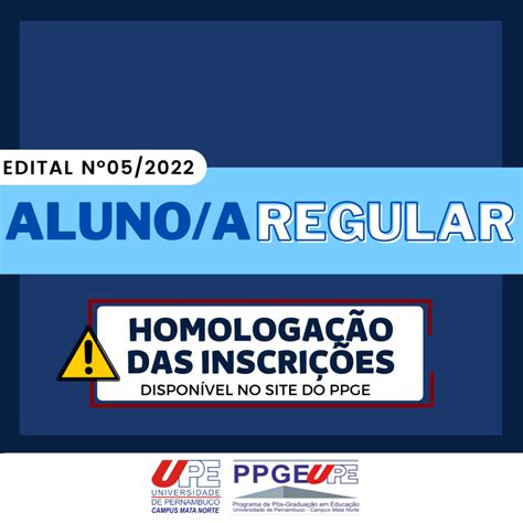 Resultado das Homologações e Não Homologações das Inscrições para Aluno