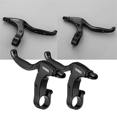 Smpl Pair Of Bicycle Brake Levers For Mtb And Road Bikes Corki Cycles