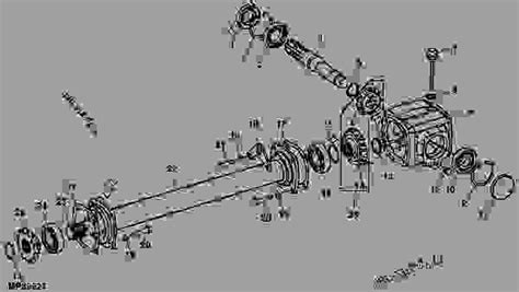 Gear Case 647a647b Tiller Tractor Mounted John Deere