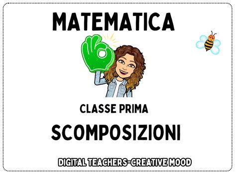 SCOMPOSIZIONI IN CLASSE PRIMA Edudoro