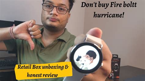 Fireboltt Hurricane Smartwatch Unboxing Better Than Dizo Watch S