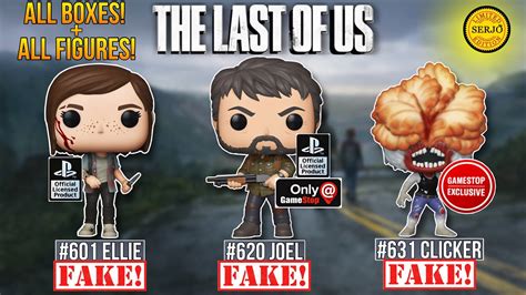 Detailed Comparisons Of All Fakes By Funko Pop The Last Of Us Joel