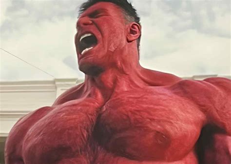 Simak Tampilan Detail Red Hulk Di Captain America Brave New World