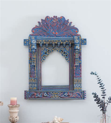 Buy Multicolour Mango Wood Jharokha At 37 OFF By Art Of Jodhpur