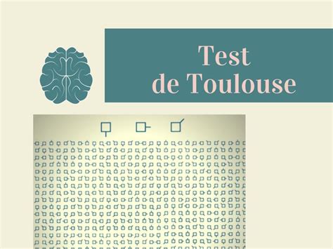 El Test De Toulouse Piéron Manual E Interpretación Test De Agilidad Mental Y Percepción