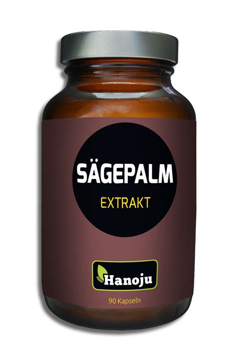 Sägepalmen Extrakt 450 mg 90 Kapseln Hanoju Deutschland