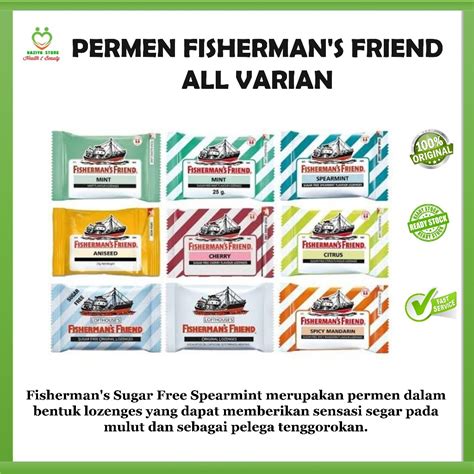 Fisherman's Friend Original Candy 25 Grams Assorted Flavors - Throat ...