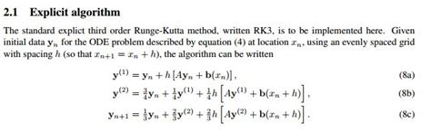 Numerical Methods 3rd Order Runge Kutta Matlab Mathematics Stack