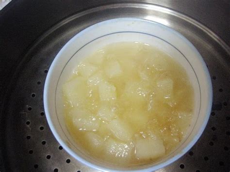 【川贝冰糖炖雪梨的做法步骤图，怎么做好吃】迷一般的淹海带下厨房