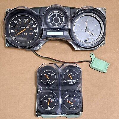 1981 And 1987 Grand Prix Instrument Cluster Set EBay