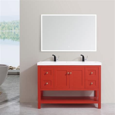 Red Bathroom Vanity Semis Online