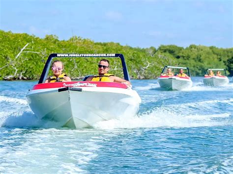 Cancun Speed Boat Tour Cancun Jungle Tour