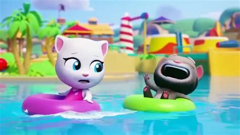 Talking Tom Pool Official Trailer Hd Video Dailymotion