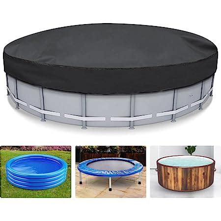 Amazon Ft Round Pool Cover Solar Pool Cover For Above Ground