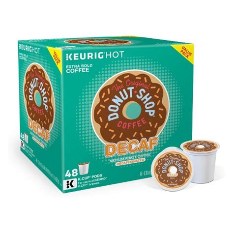 The Original Donut Shop Decaf Medium Roast Coffee - Decaf - Keurig K ...