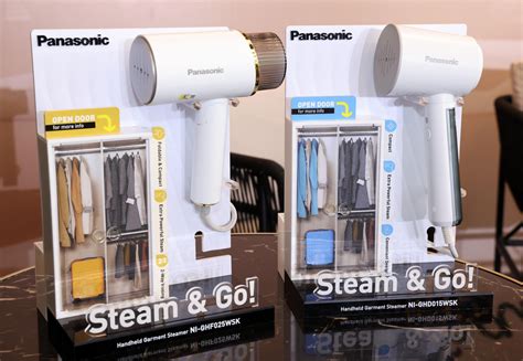 Panasonic Releases New Handheld Garment Steamers For People On The Move