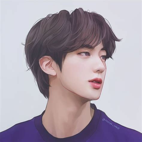 Pin By On Bts Fanart Bts Drawings Bts Fanart Fan Art