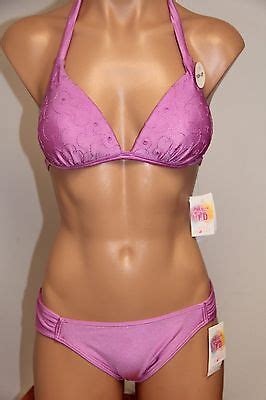 NWT Hula Honey Swimsuit Bikini 2 Piece Set Sz S Push Up LLC Classic EBay