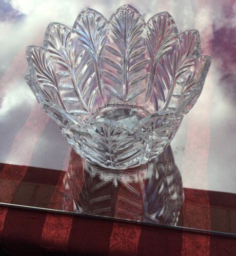 Fifth Avenue Ltd Crystal Portico Bowl Lead Crystal Made In