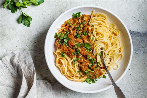 Lentil Bolognese Recipe Love Of Veggies