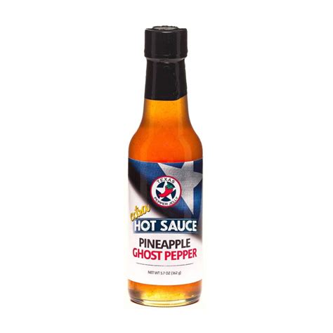 Pineapple Ghost Pepper Hot Sauce Retail Texas Pepper Jelly