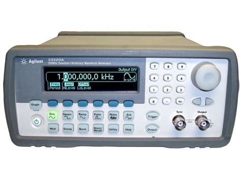 Agilent 33220A, Keysight 33220A Function / Arbitrary Waveform Generator