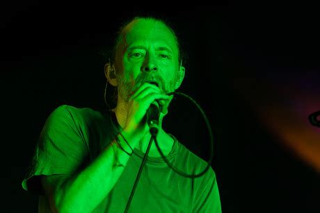 Thom Yorke Performing Solo His Performance Editorial Stock Photo