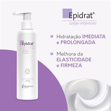 Epidrat Corpo Intensivo Lo O Hidratante Corporal G No Shoptime