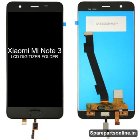 Xiaomi Mi Note Lcd Screen Display Folder Combo With Digitizer Glass