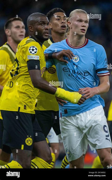 Manchester England September 14 Erling Haaland Of Manchester City