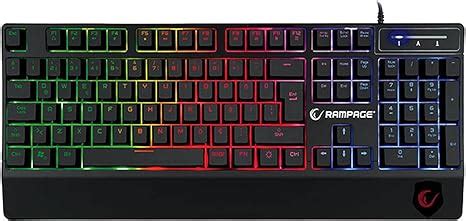 Rampage KB R34 WINNER Semi Mekanik Q Rainbow Işıklı Gaming Oyuncu