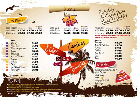 jamaican food truck menu - Porsche Mosier