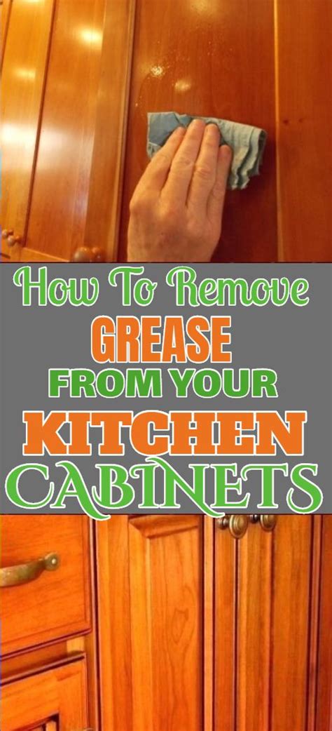 How To Clean Grease From Kitchen Cabinets At James Craven Blog