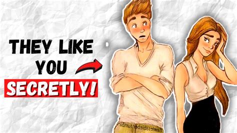 13 Signs Your Crush Likes You But Is Trying Not To Show It Youtube