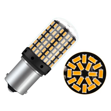 1pcs 1156 Ba15s P21w Bau15s Py21w T20 7440 W21w 1157 Led Lemputės 144