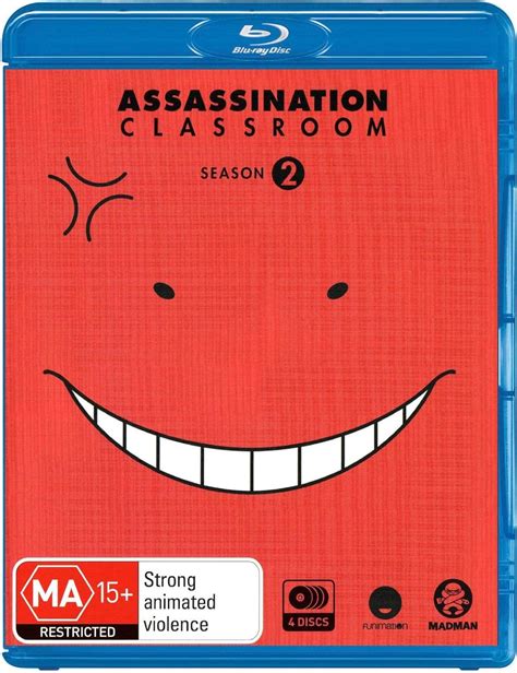 Assassination Classroom Complete Season 2 Blu Ray Seiji Kishi