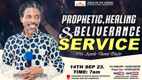 Jottim Thursday Prophetic Healing And Deliverance Service With Apostle