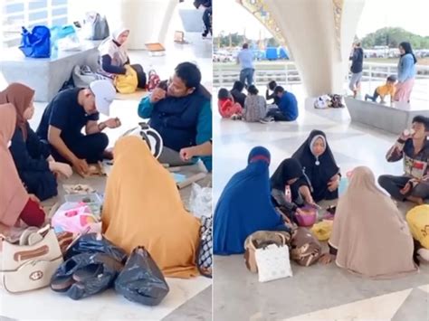 Heboh Warga Piknik Di Masjid Al Jabbar Terniat Bawa Rice Cooker Dan