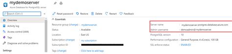 Azure Azure Database For Postgresql