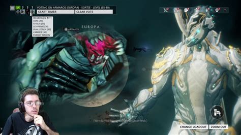 Lvl 100 Lephantis In A Sortie Warframe YouTube