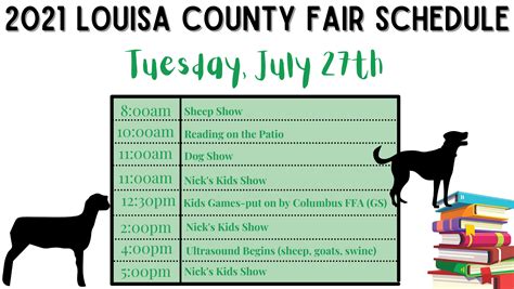 Time to officially kick off the 2021 Louisa County Fair!! Sheep and dog ...