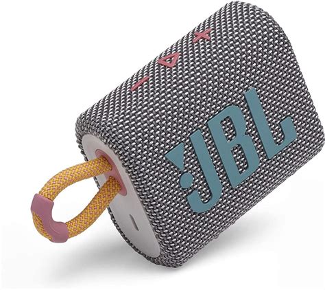 JBL Go 3 Portable Speaker With Bluetooth Built In Battery Waterproof