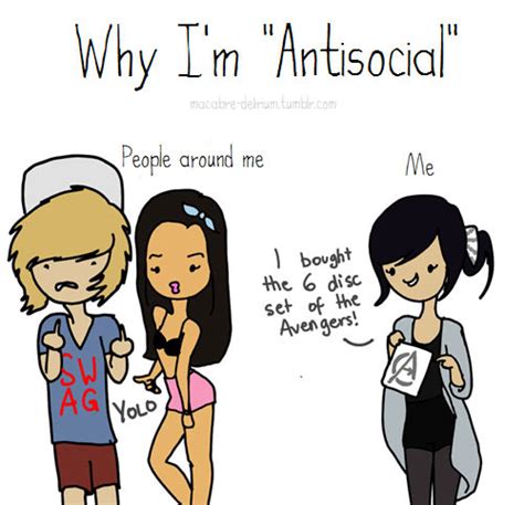 Things Only Anti-Social People Will Understand - Why I Am Anti-social ...