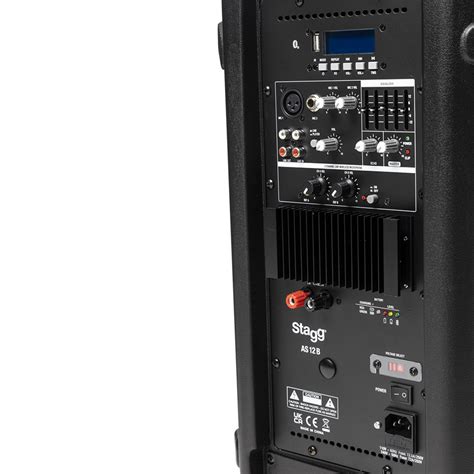 Stagg As12b Pa Akkubox Mit Funkmikrofon Stagg As12b Pa Akkubox Mit