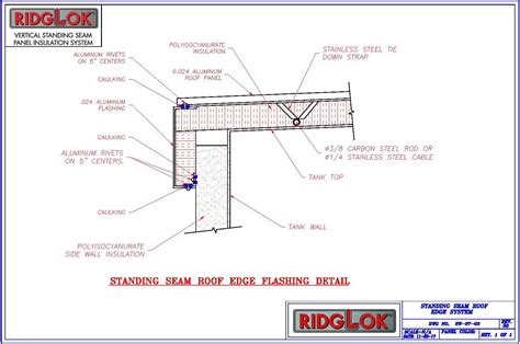 Standing Seam Wall Detail