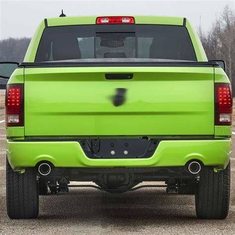 Tailgate Cover Top Cap Protector Spoiler For 2009 18 Dodge Ram 1500